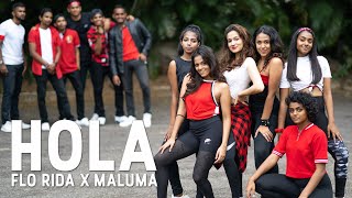 Hola -  Flo Rida x Maluma | @Danceinspire | 2020