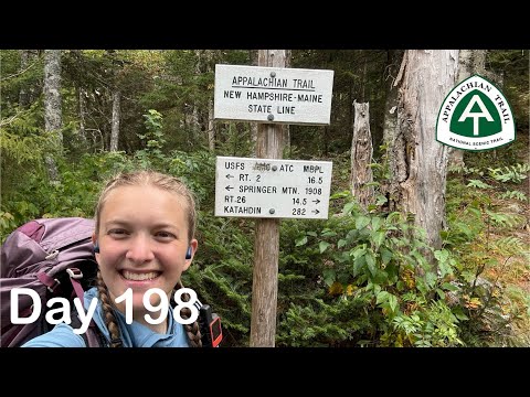 Jamless Day 198 - Finally in Maine!! There is not much water here | AT thru hike 2025