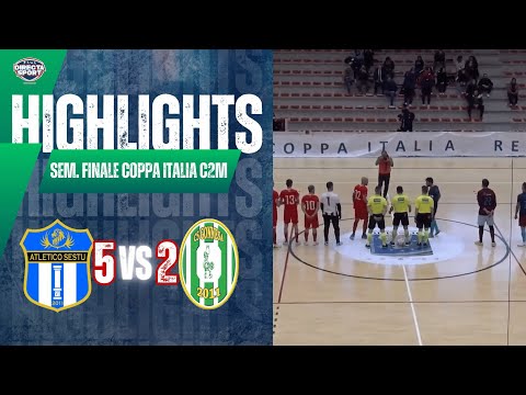 Futsal Final Four Coppa Italia C2M Semifinale – Atletico Sestu-Gonnesa 5-2 (Highlights)