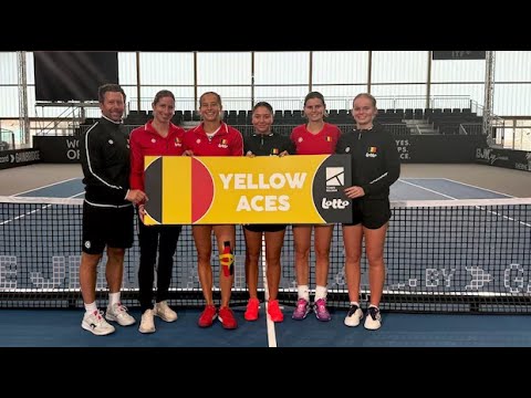 Billie Jean King Cup 2025 - Belgium and her "Yellow Aces" play for the 2026 Qualifiers...