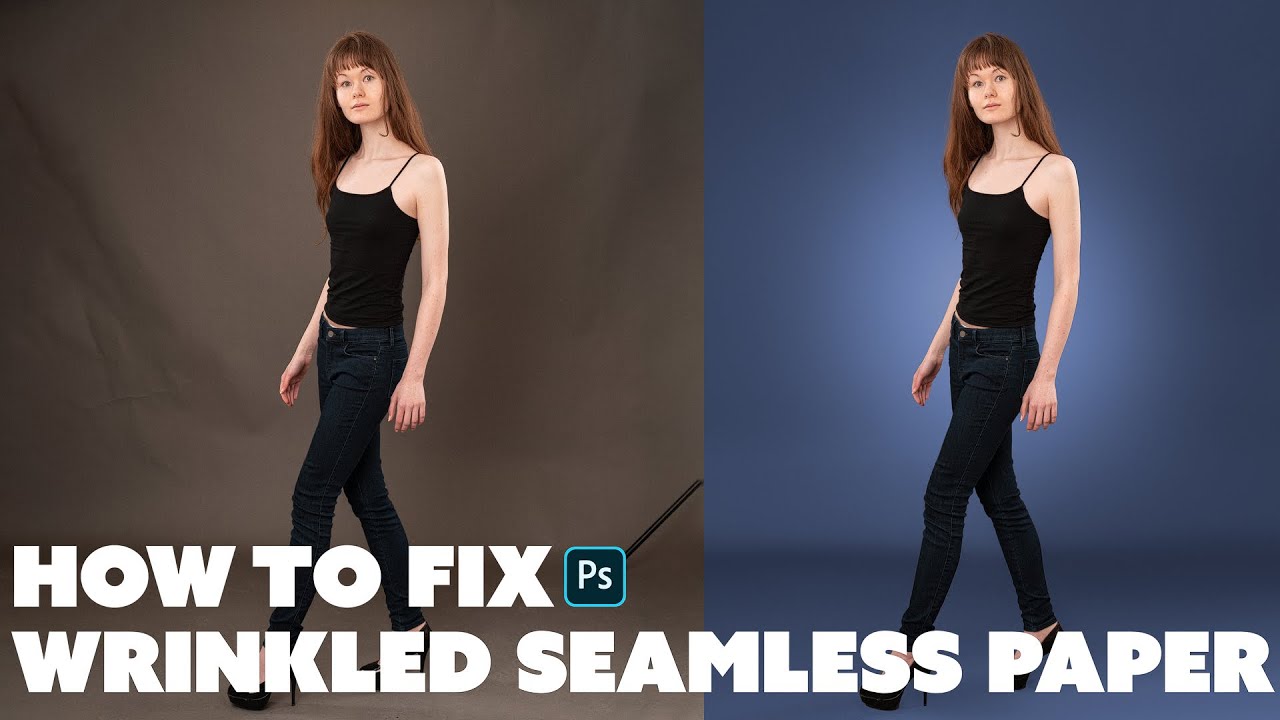 HOW TO FIX WRINKLED SEAMLESS PAPER BACKDROPS!
