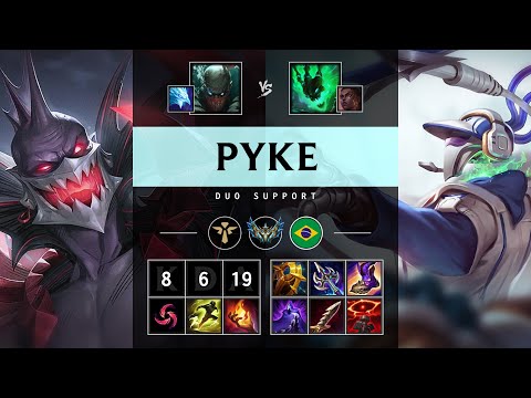 Pyke Support vs Thresh - BR Challenger Patch 25.04