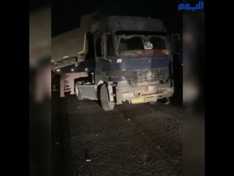 شاهد بالفيديو.. ضبط شاحنة تُلقي مخلّفات الأنقاض غرب الدمام