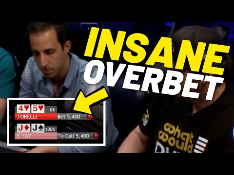 Alec Torelli Makes Insane Overbet Bluff On Poker Night in America