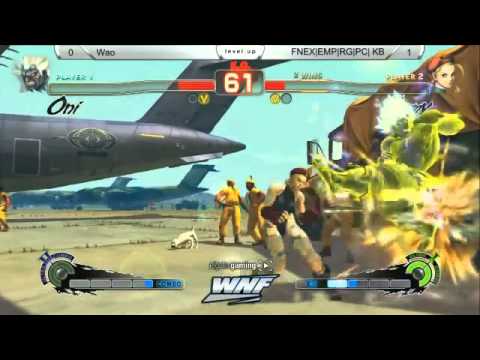 Wao (Oni) vs K-Brad (Cammy) - Super Street Fighter 4 AE2012