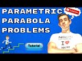 Solving Parametric Parabola Problems Step By Step With Example