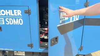 SDMO J110 John Deere Kohler 110 kVA Silent generatorset as New ! 2021 diesel generator | Image 4 - Machineryline