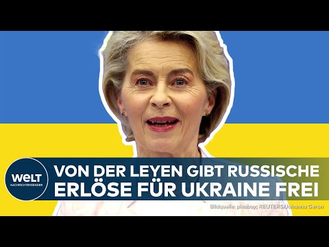 PUTINS KRIEG: Über 4 Milliarden Euro! EU gibt Zinsen aus russischem Vermögen für Ukraine frei