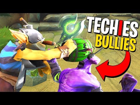 Techies The Faceless Void Bully - DotA 2
