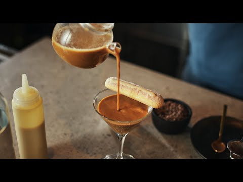 How to make the mocktail - Tiramisu Tribute, by Davide Spinelli