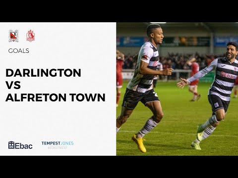 Goals: Darlington v Alfreton Town