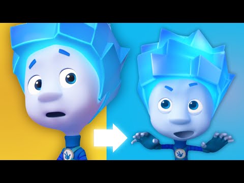 The MONSTER in the Computer! | The Fixies | Animation for Kids - Kingdom Kids Zone, Little Learners - The Fixies