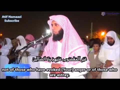 Live Recitation of Surah Al-Imran +Al-Mu'minun by Sheikh Mansour As-Salami (English/Arabic Subs)