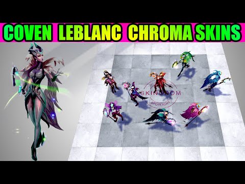 Coven LeBlanc Chroma 2020 - League Of Legends
