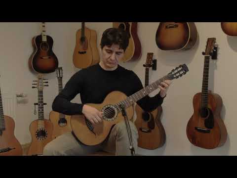 Johann Georg Stauffer inspired Luigi Legnani model ~1890 - amazing guitar from Germany + video! image 10
