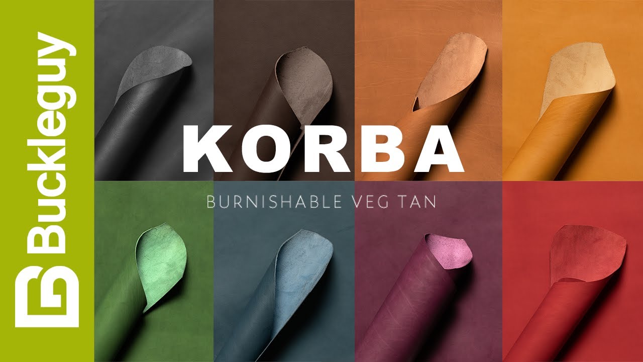 What is buffalo calf leather like and how is it different from cowhide leather?