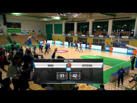 ABA Liga 2015/16 highlights: Krka - Sutjeska R10 (14.11.2015)