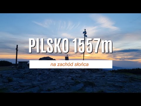 Pilsko z Przełęczy Glinne w Beskidzie Żywieckim