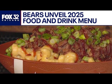 Bears unveil 2025 food and beverage menu at Soldier Field