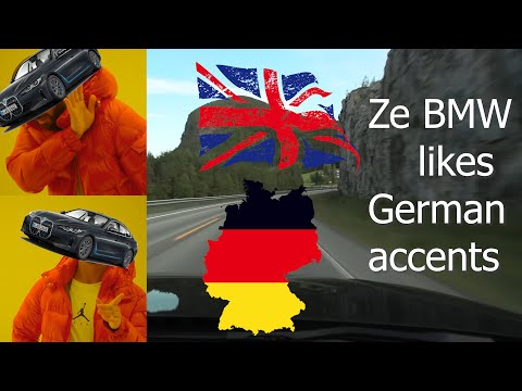 BMW's voice assistant has a funny bias for German accent