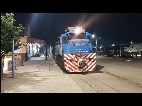 Tren 5004/9740 por Simoca. Tucumán 🚂💪