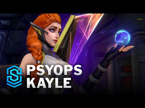 PsyOps Kayle Wild Rift Skin Spotlight
