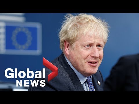 U.K. PM Boris Johnson "very confident" parliament will back new Brexit deal