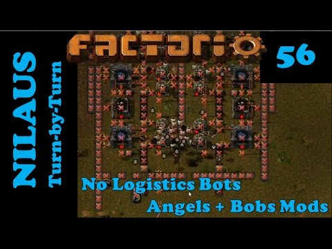 Factorio S6E56 - Construction Robot entourage... finally