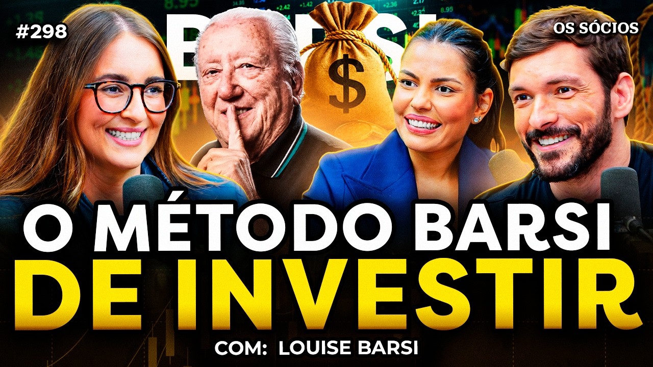 A ESTRATÉGIA DA FAMÍLIA BARSI PARA VIVER DE DIVIDENDOS (com Louise Barsi) | Os Sócios 298