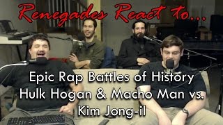 Renegades React to... Epic Rap Battles of History: Hulk Hogan and Macho Man vs. Kim Jong-il