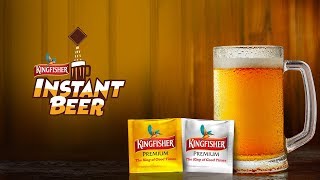 Introducing Kingfisher Instant Beer  Best Beer Any