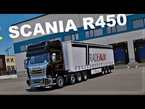 ETS2 1.36  SCANIA R450 Truck, Drive to  Szeged (Hungary)