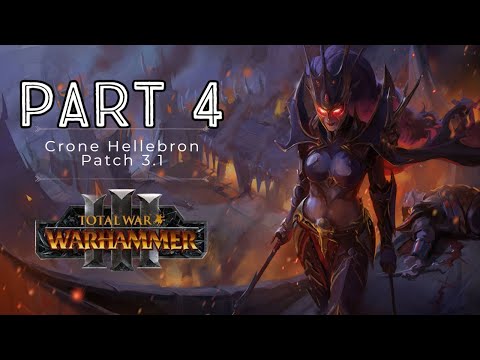 One Step Forward Two Steps Backwords - Crone Hellebron Dark Elves Patch 3.1 - Total War Warhammer 3