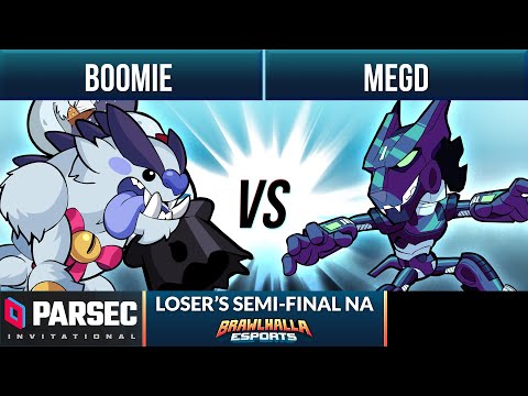 Boomie vs MegD - Loser's Semi-Final - Parsec Invitational 2021 - NA 1v1