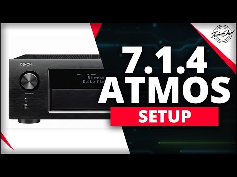 How to Setup 11 Channel Atmos (7.1.4) on the Denon AVR-X4400H