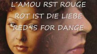 L´AMOUR EST ROUGE / ROT IST DIE LIEBE / VICKY LEANDROS