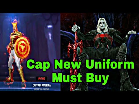 Captain America New Uniform Review And WBL Knull Test & Cap Uniform Must Buy? - Marvel Future Fight