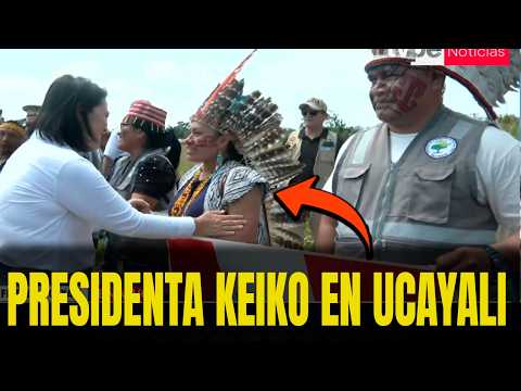 KEIKO FUJIMORI EN UCAYALI LLEVA AYUDA HUMANITARIA A POBLACIÓN DE PURÚS