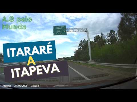 2K Driving Tour de Itararé a Itapeva (SP) | Viagem de Carro pelo Interior Paulista | 56km de Estrada