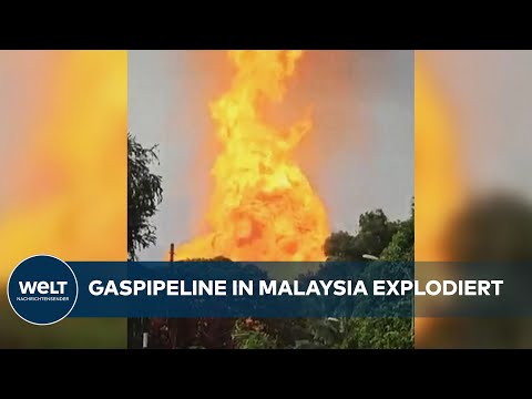 Video Thumbnail: GASEXPLOSION IN KUALA LUMPUR: Gasleitung reißt Wohnhäuser in Flammen – Menschen eingeschlossen!