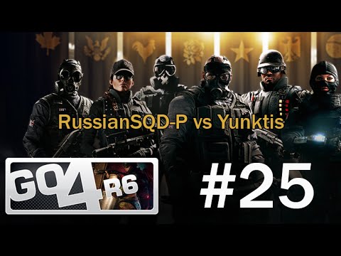[R6S] Place de 3 de la Go4R6 Europe Cup #25 : RussianSQD-P vs Yunktis