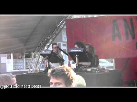 DUB FI YOUTH ft mc TC & sista FIN @ anthem festival pt11 '' dub di melodica \ antwerpen 29-09-2013