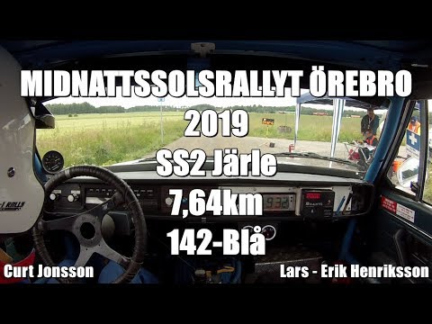 MIDNATTSSOLSRALLYT SS2 JÄRLE 11/7 142-BLÅ