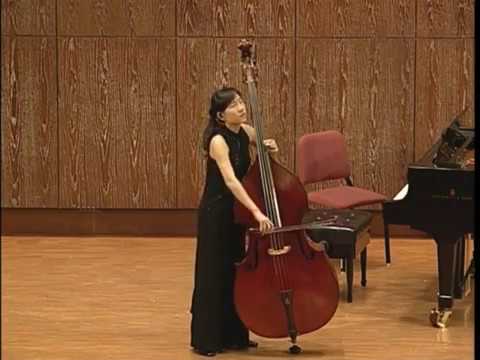 D. Dragonetti - Six Waltzes for Double Bass Solo | Emilie Kuo (Live 2005)
