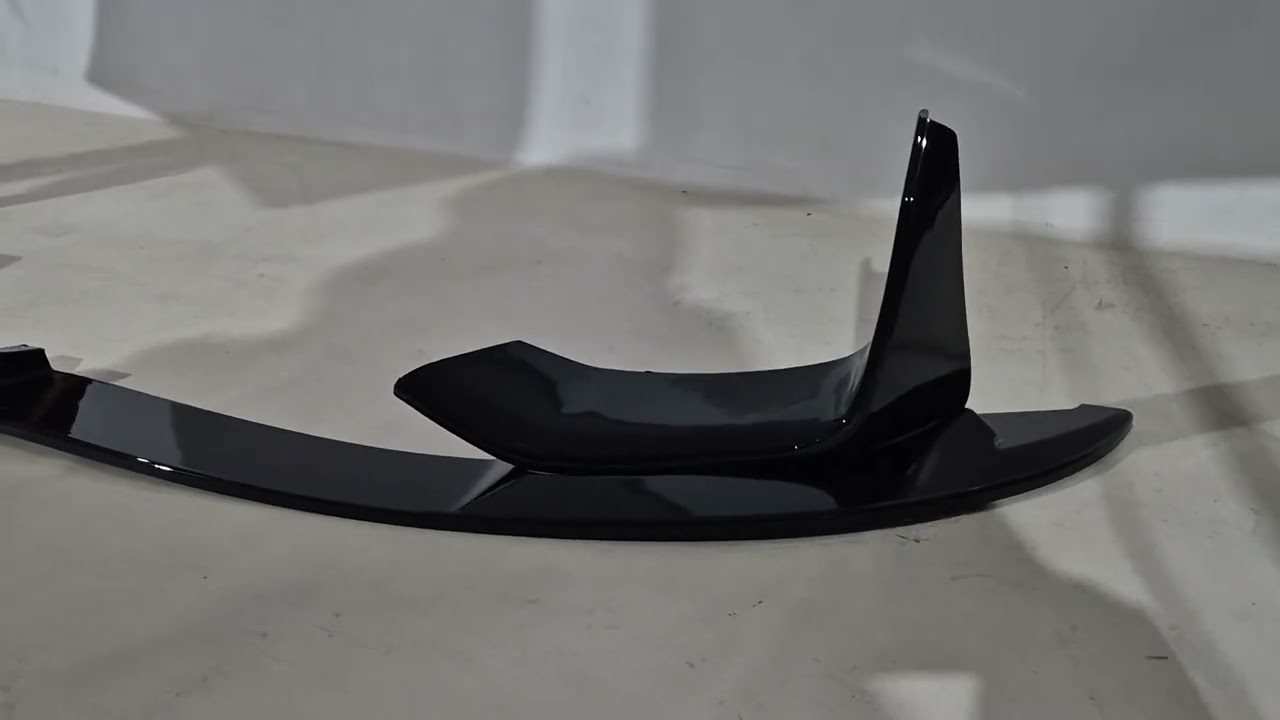 Передний сплиттер DPT V-3 (Для M3 F80, Черный Глянец) Video 1