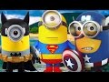 Finger Family Funny Minions Cartoons Nursery Rhymes For Kids Superman Batman Finger Family Song
