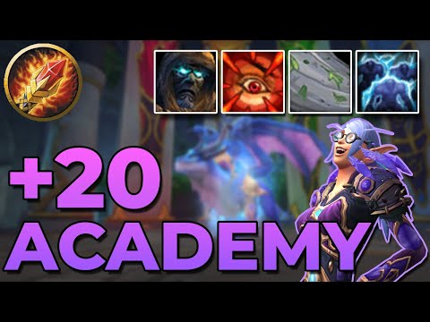+20 Algeth'ar Academy Tyrannical | 99.8k Overall | 10.0 Arcane Mage PoV M+ WoW Dragonflight