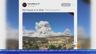 Celebrities Among 250,000 Residents Fleeing Fast-Moving Woolsey Fire