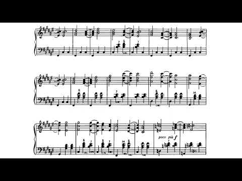 [Nikolai Tschaikin] Lyrical Waltz (Score-Video)