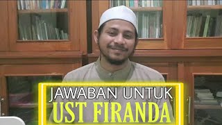Download lagu JAWABAN UNTUK UST FIRANDA - Habib Sayyidi Baraqbah mp3